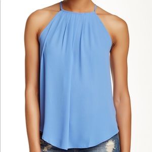 Lush Marine Blue Blouse